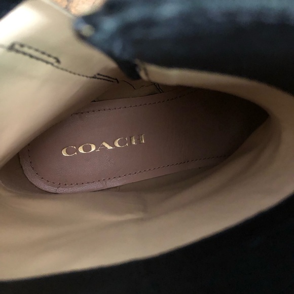 Coach Leather Lacey Boot - Size 8 - Picture 8 of 9